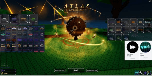 Gambar Product Akun Atlas 1 IN 360,000,000 Have 5 Global Aura