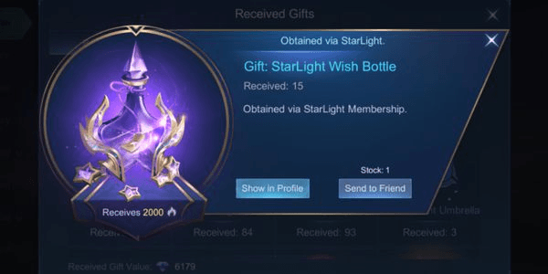 Gambar Product Starlight Wish Bottle