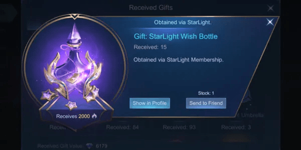 Starlight Wish Bottle