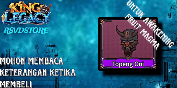 Gambar Product Oni Mask