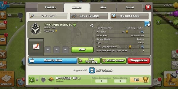 Gambar Product Clan Level 7 Terlaris