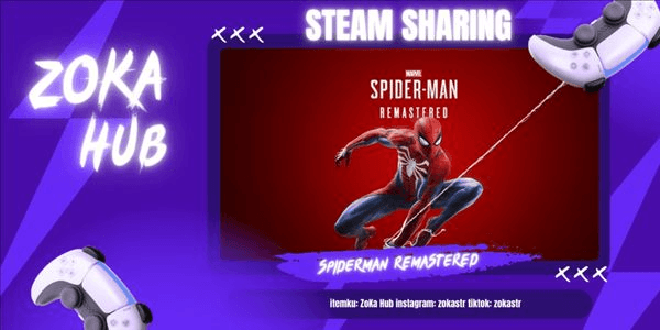 Gambar Product Spiderman Remastered PC - Steam Sharing