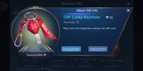 Gambar Product Lucky Keychain