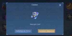 starlight card