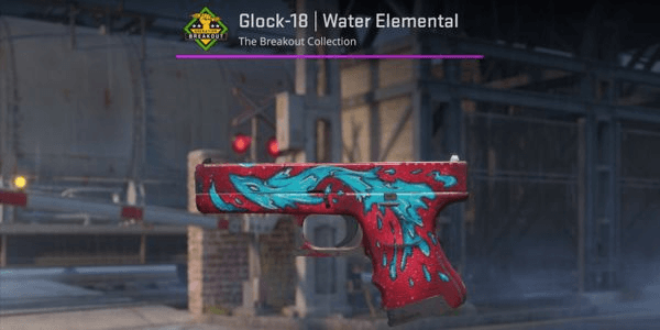 Gambar Product Glock-18 | Water Elemental FT | Ready Trade