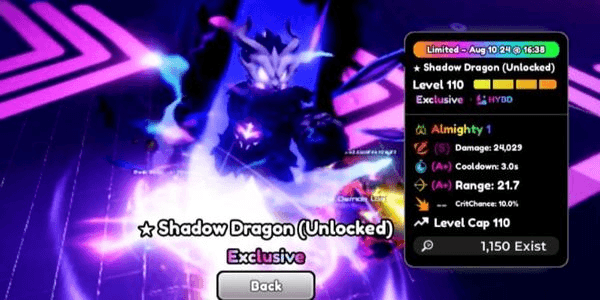 Gambar Product Shadow Dragon (Unlocked)