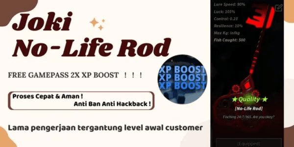 Joki No-Life Rod | Check Description