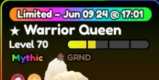 Gambar Product Warrior Queen