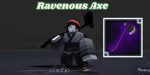 Gambar Product Ravenous Axe Bonus Equipment Random | Jujutsu Infinite