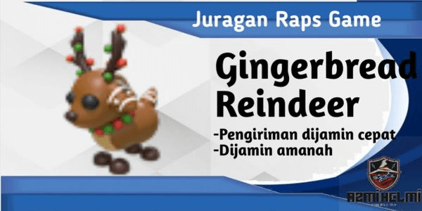 Gambar Product Gingerbread Reindeer