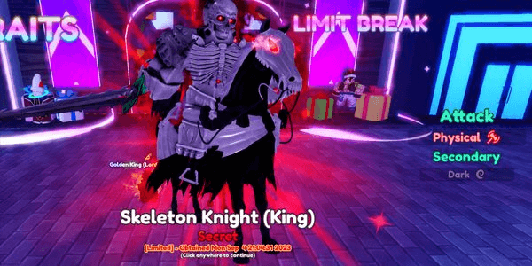 Gambar Product skeleton knight (king) | anime adventure