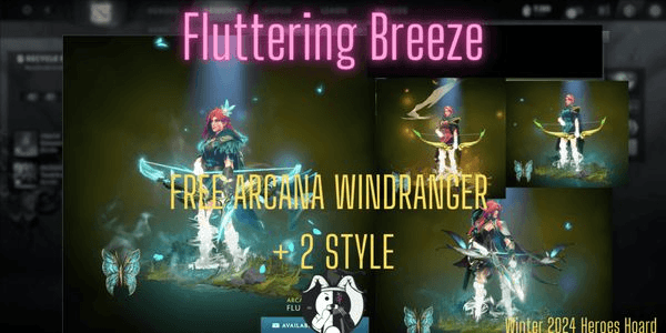 Gambar Product Fluttering Breeze (Windranger Set) Winter 2024 Heroes' Hoard