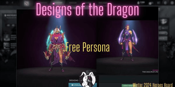 Gambar Product Designs of the Dragon (Anti Mage Set) Winter 2024 Heroes' Hoard
