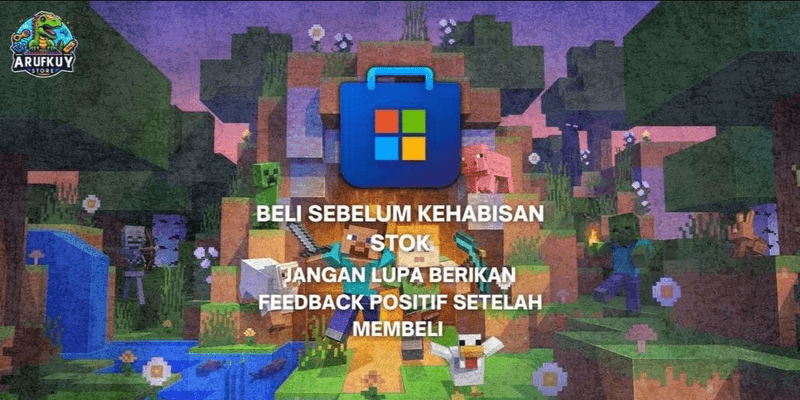 Beli Akun Akun Minecraft Java Edition Original Microsoft store ...