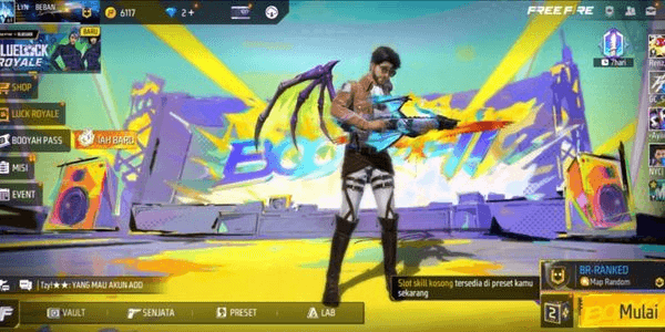 Gambar Product FF ELITE PASS 17X AK MAX SG2 PARROT ACCOUNT