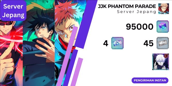 Gambar Product Akun Jujutsu Kaisen Premium Edition JJK Phantom Parade