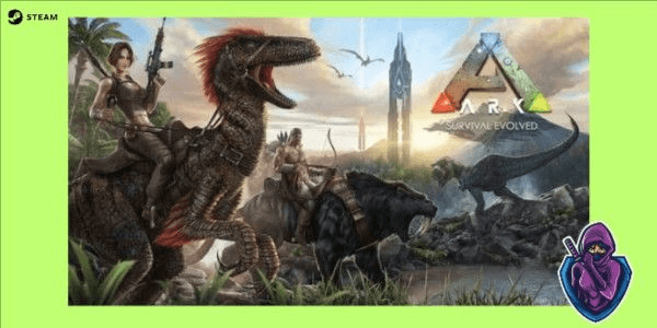 Gambar Product It seems the text "ARK Survival Evolved Steam Original" is already in . Could you please provide more context or specify what you need to be d?