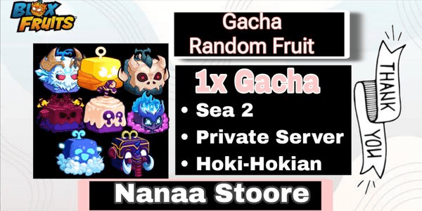 Gambar Product Gacha Random Fruit || Blox Fruit (SEA 2)