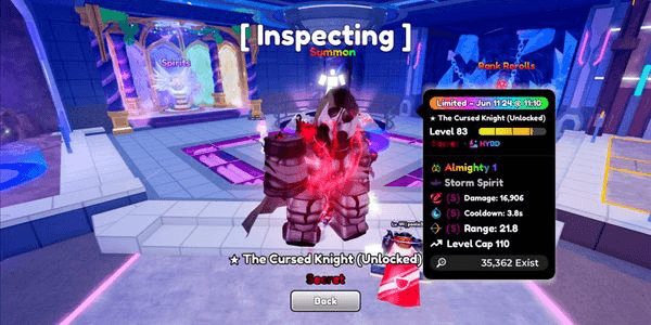Gambar Product The Cursed Knight (Unlocked)
