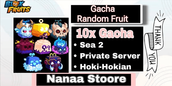 Gacha Random Fruit || Blox Fruit (SEA 2)
