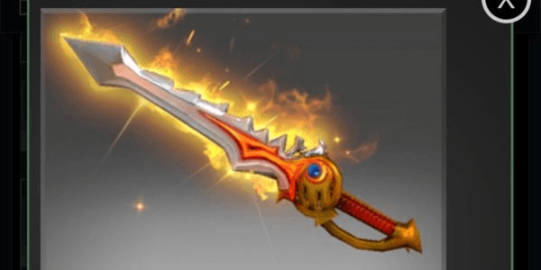 Gambar Product Genuine Rapier of the Burning God Offhand (Ember Spirit)