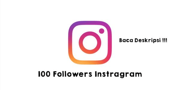Gambar Product 100 Followers Instragram