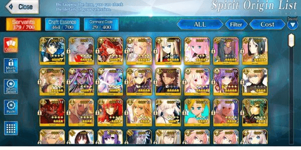 Gambar Product (NA) Akun Fgo 17 SSR Wnp