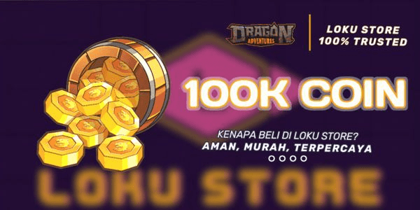 Gambar Product 100K Coin - Dragon Adventures