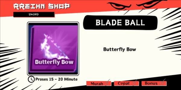 Gambar Product Butterfly Bow