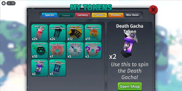 "Death Gacha Token"