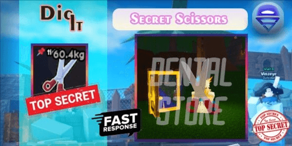 Gambar Product Secret Scissors Bonus++ |Dental Store| Dig it