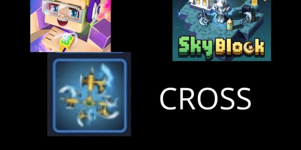 Gambar Product cross skyblock blockman go