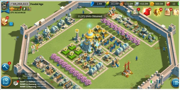 [France/IOS/Android] Power 84M, KPoints 2.6B, FARM 20M, 9M | 19 Command MAX, 16 EXPERT, ALL TROOPS LV5 | FULL Resource | VIP 16, Passport 7 KD2715 #82