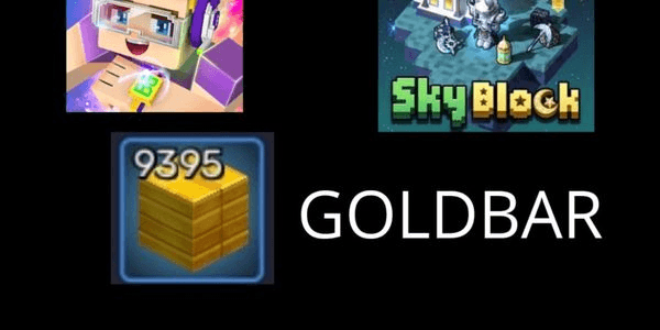 Gambar Product goldbar 64 (1 stack) skyblock blockmango