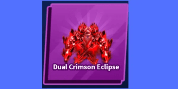 Dual Crimson Eclipse Blade Ball