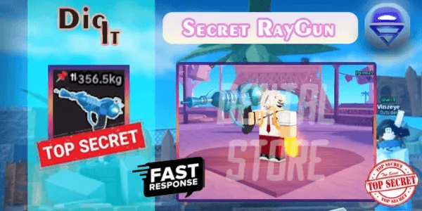 Secret Raygun Bonus++ |Dental Store| Dig It