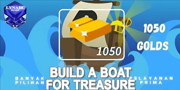 Gambar Product 1050 Gold - Build A Boat For Treasure