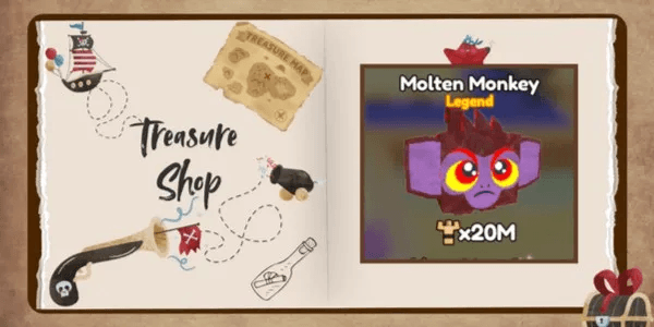 Gym Star Simulator | Molten Monkey (x20M Muscle Growth)