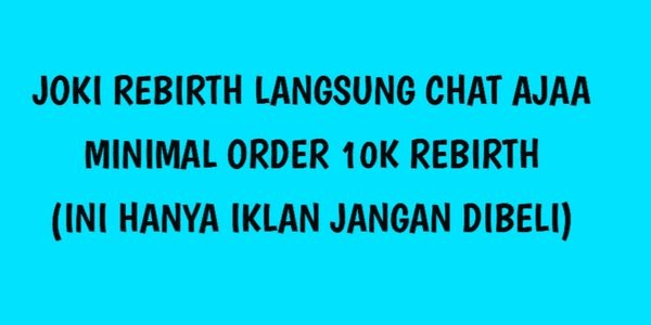 Gambar Product Rebirths