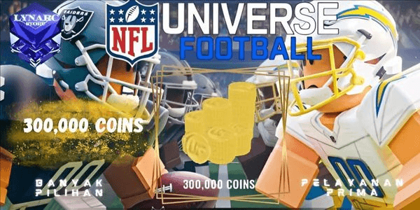 Gambar Product 300,000 Coins - NFL Universe Football