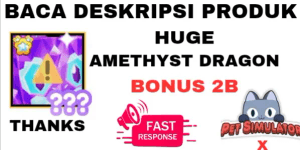 HUGE AMETHYST DRAGON - TRANSFERRED