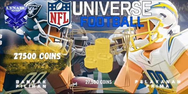 Gambar Product 27,500 Coins - NFL Universe Football