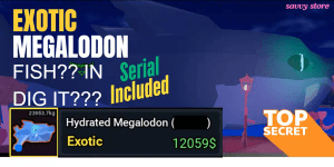 Exotic Megalodon | Dig It RBL