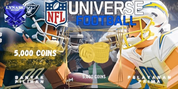Gambar Product 5,000 Coins - NFL Universe Football