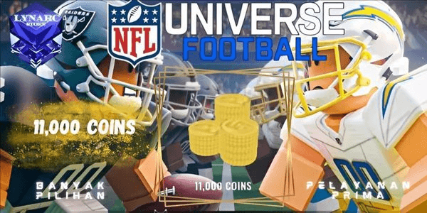 Gambar Product 11,000 Coins - NFL Universe Football