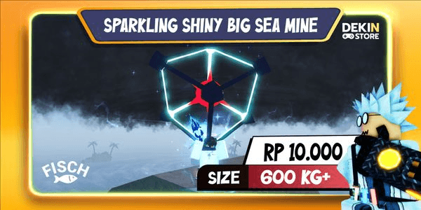 Gambar Product Sparkling Shiny Big Sea Mine (600 Kg+)