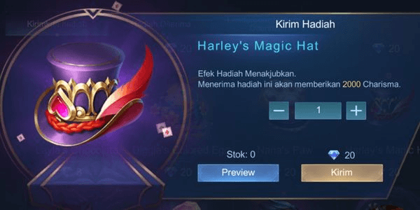 Gambar Product Harley's Magic Hat