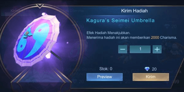 Gambar Product Kagura's Seimei Umbrella
