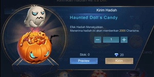Haunted Dolls Candy
