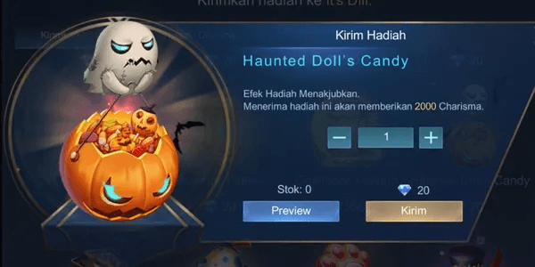 Haunted Dolls Candy